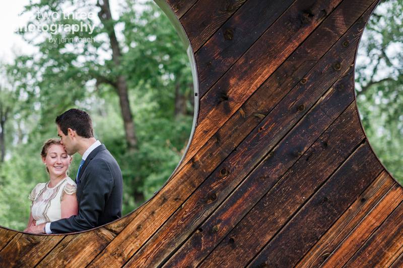 Rustic wood background wedding photos in Calgary